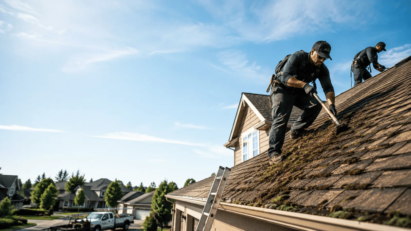 Roof Moss Removal in Des Lacs, ND near me